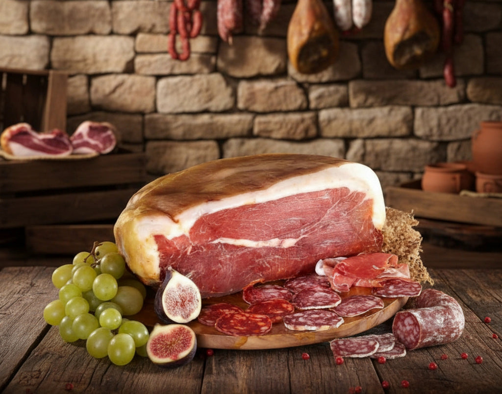 Jambon affiné au poivre